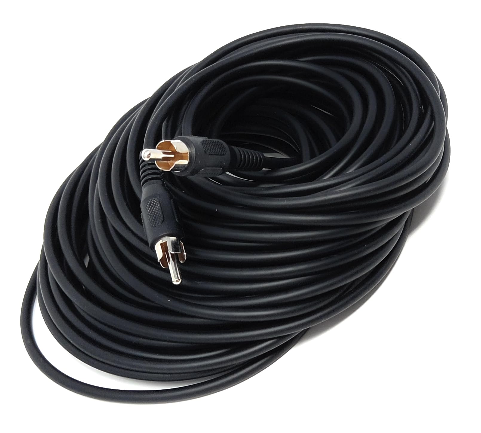 DRUT Single RCA to RCA Phono Plug to Plug Audio Cable, Speaker Male to Male Lead