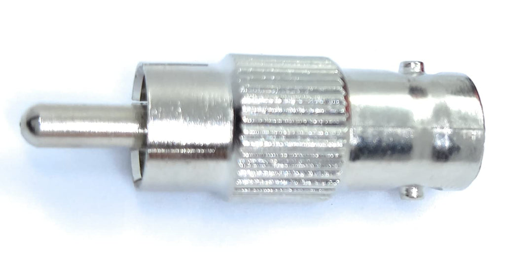 DRUT BNC Female to RCA Phono Male Plug Connector CCTV Camera Cable Video Adapter