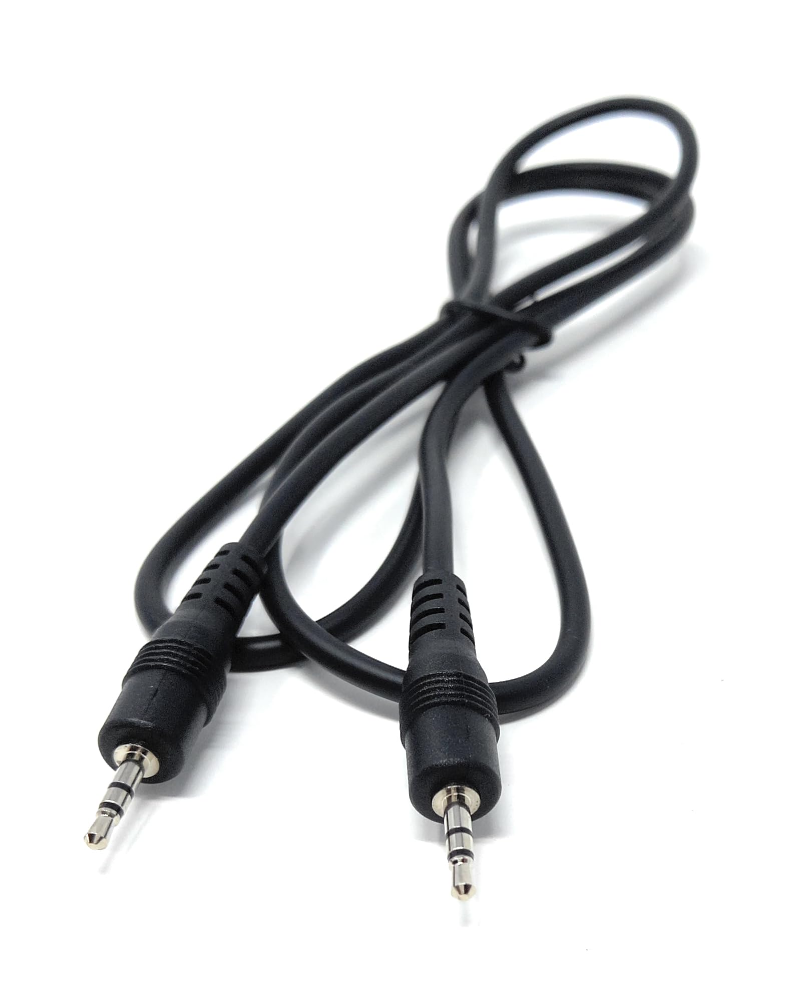 DRUT 2.5mm to 2.5mm Stereo Audio Mini Jack Plug Male to Male Cable Cord Lead, Nickel Contacts