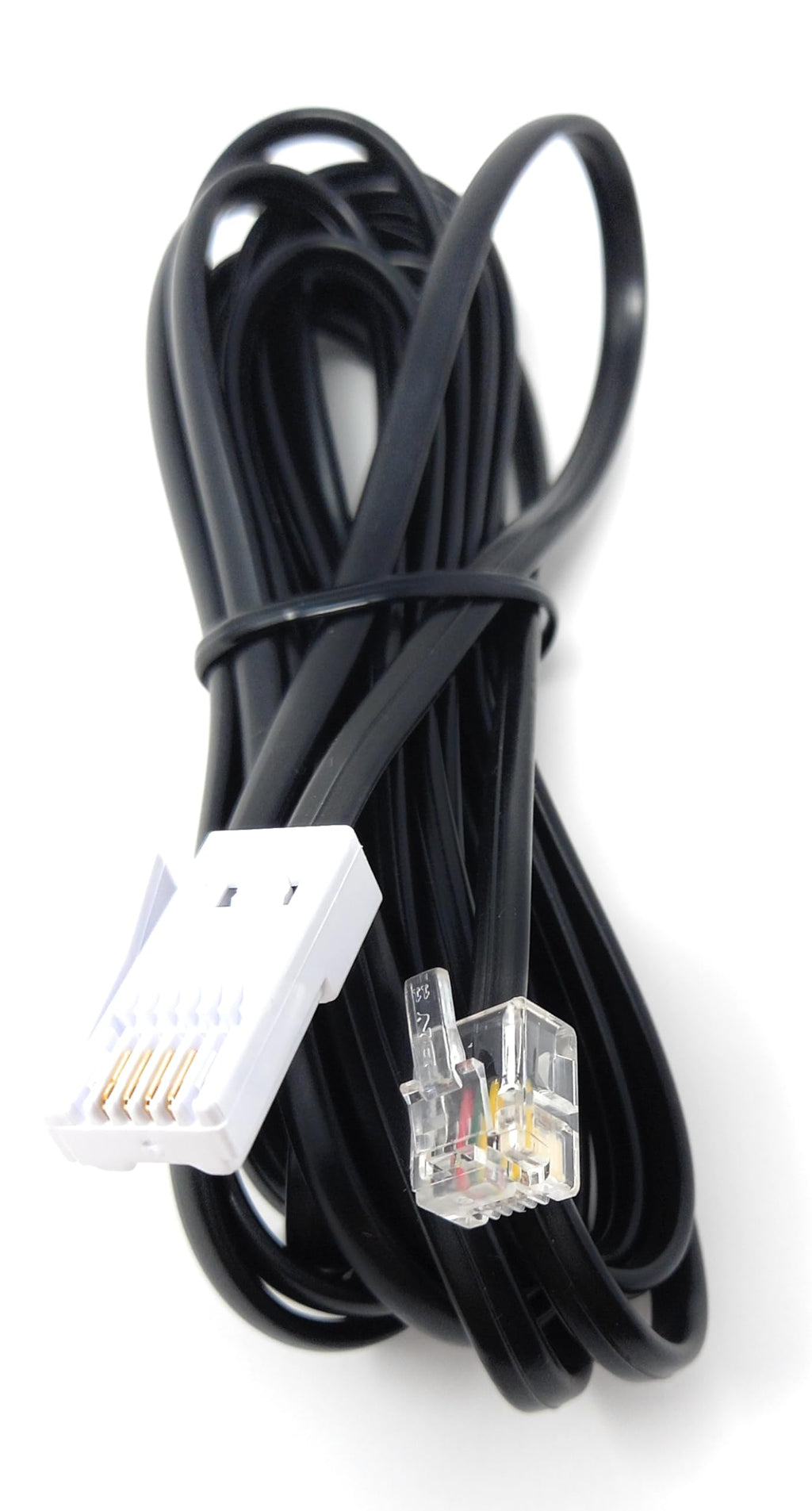 DRUT BT to RJ11 4 Wire (431A) Male to Male UK Telephone Modem Lead Cable