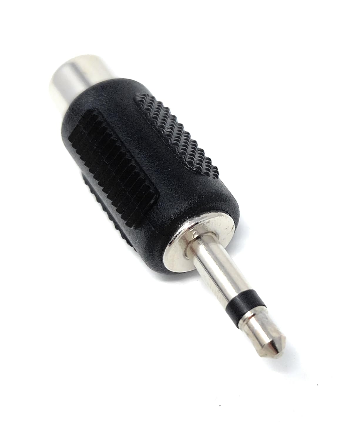 DRUT RCA Phono Socket to 3.5mm Mono Jack Plug, Audio Video Adapter