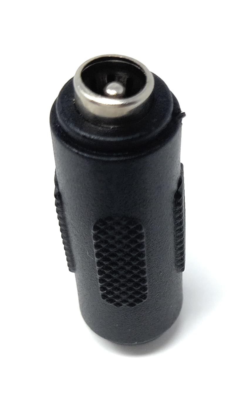 DRUT 5.5mm x 2.1mm DC Power Coupler Female to Female Gender Changer Adapter CCTV, LEDS Lights, Music Instruments Cable Adapter