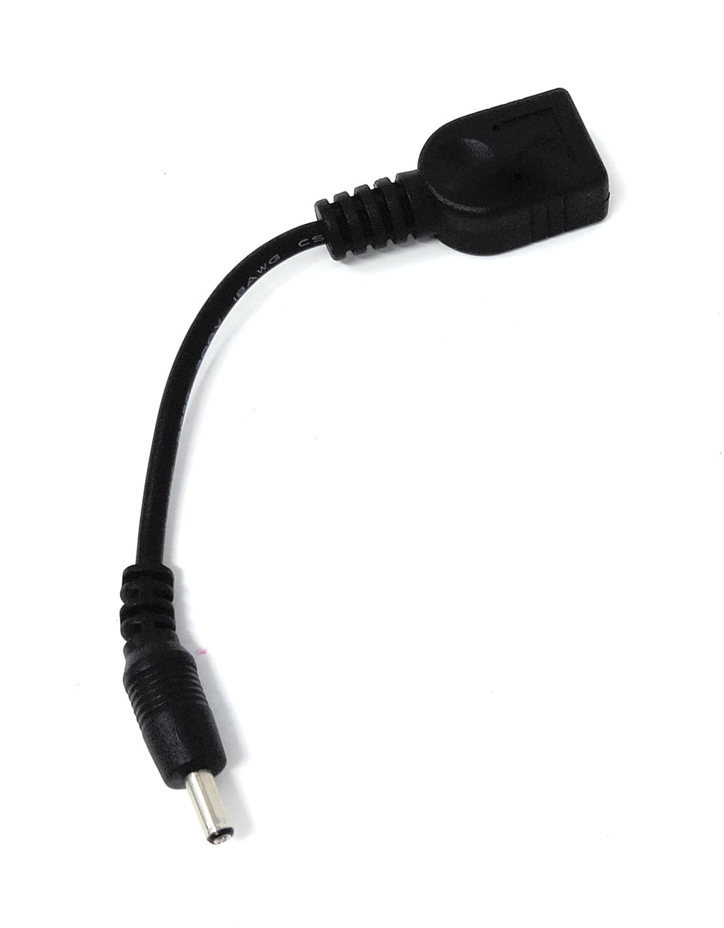 DRUT 1.3mm x 3.5mm DC Female to USB Female Charging Adapter – Power Converter Cable for USB Devices via DC Power Supply