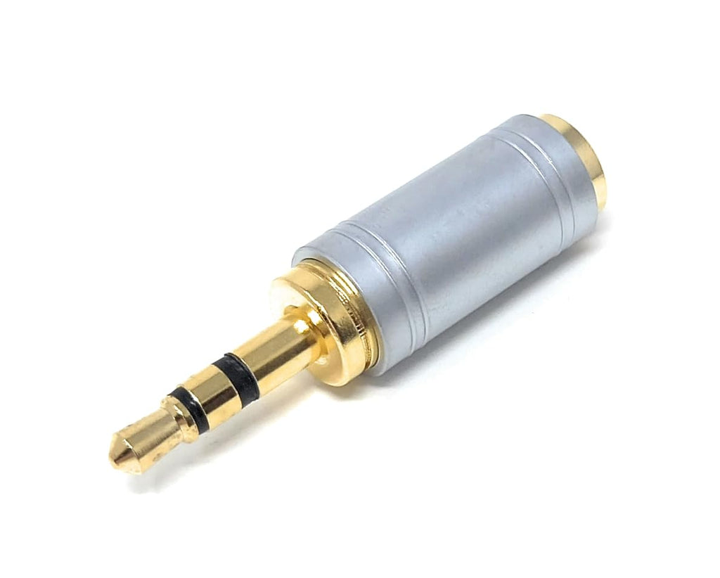 DRUT 2.5mm Socket to 3.5mm Jack Plug Stereo Headphone Audio Cable Adapter