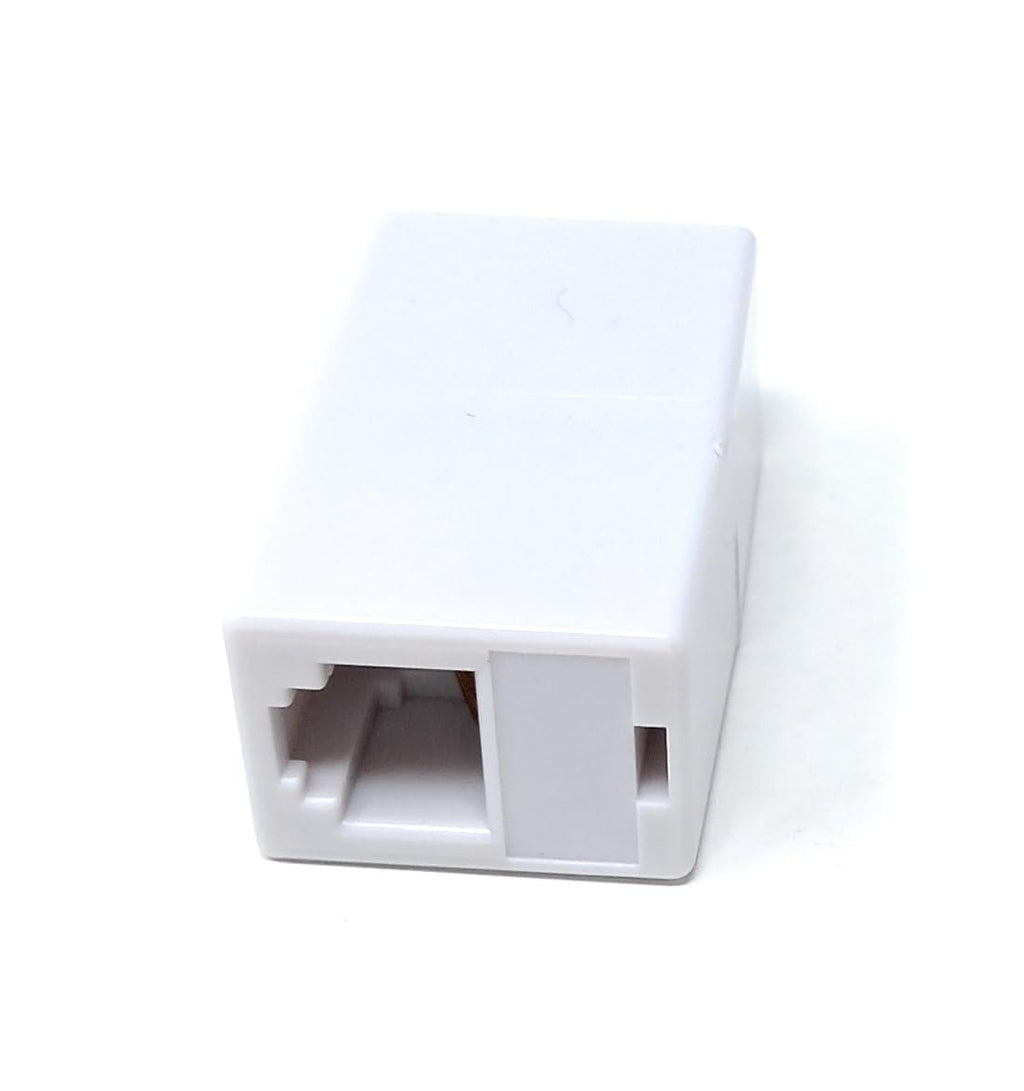 DRUT RJ12 (RJ11) 6P6C 6 Pin Female Coupler Adapter Cable Joining, Gender Changer, Extender