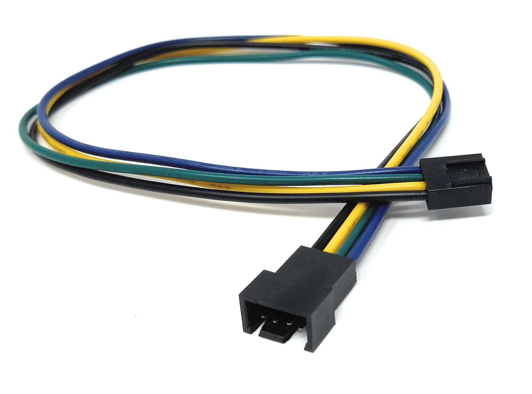 DRUT 30cm PWM Fan Extension Cable, 4-pin Male to Female for Computer Cooling Fans