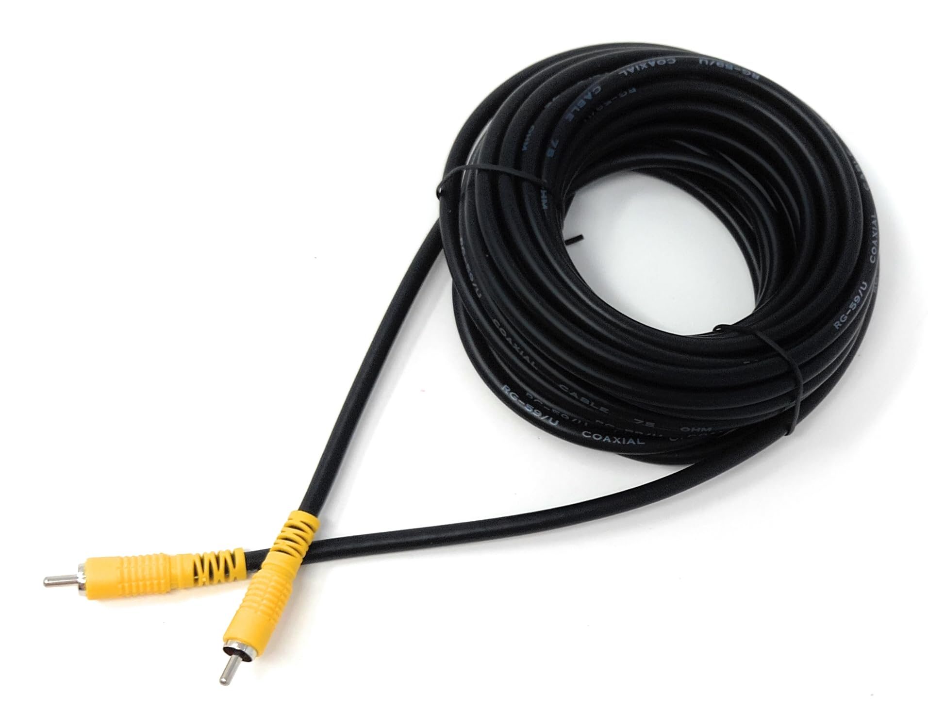 DRUT Single RCA to RCA Coaxial Phono Cable S/PDIF for Digital Audio, Home Theater, HDTV, Subwoofer, Hi-Fi Systems