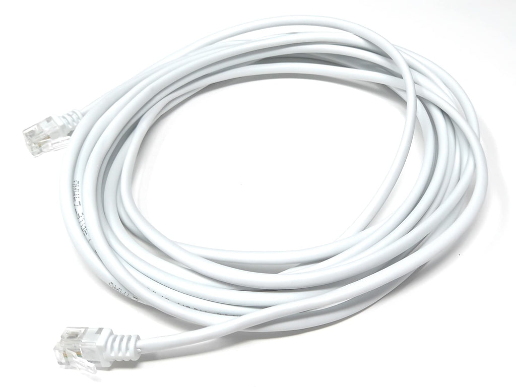 RJ11 to RJ11 ADSL 2 High Speed Broadband Modem Telephone Cable Transmits Data Up to 100 Mbits/sec, 26 AWG Supports Analogue or Digital (DSL/ISDN) Applications