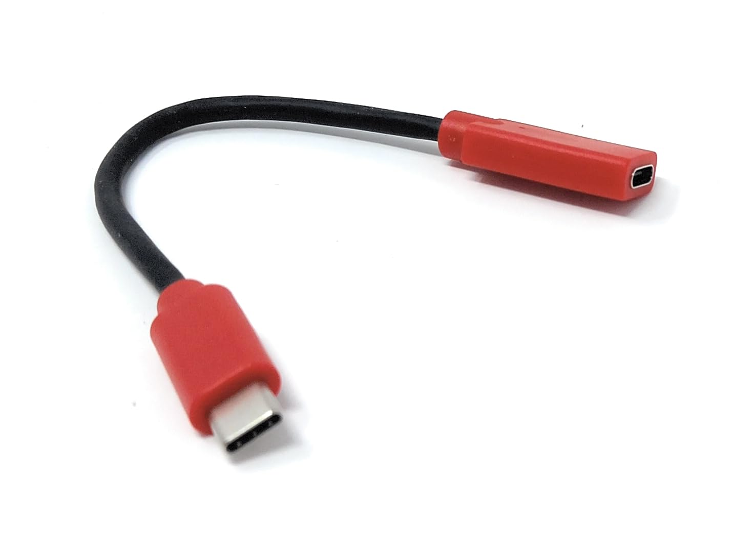 DRUT USB-C Data Blocking Charge Cable – 15cm USB-C Male to Female Extension, Power-Only Lead for Juice Jacking Protection & Anti-Hacking Security