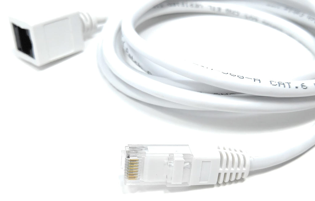DRUT Cat6 Ethernet Extension Cable - RJ45 Male to Female Extender, Supports Cat8/Cat7/Cat6/Cat5e/Cat5 Standards, Gigabit LAN Network Patch Cord for PC, Switch, Router, Game Console
