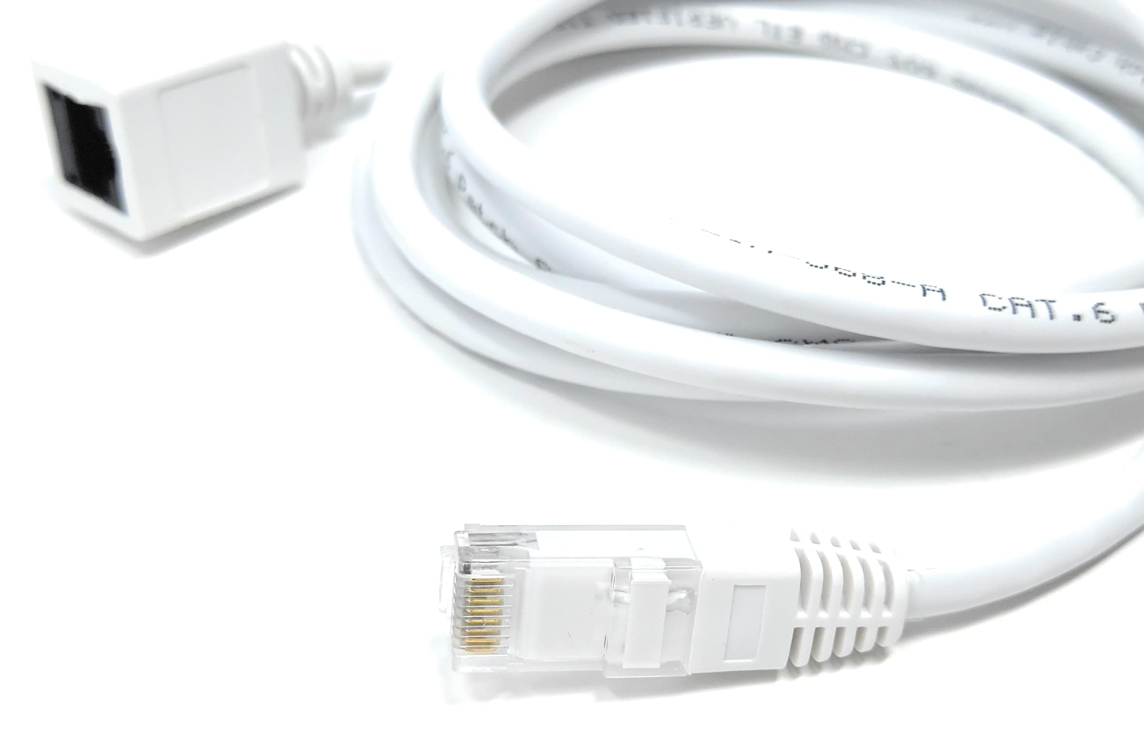 DRUT Cat6 Ethernet Extension Cable - RJ45 Male to Female Extender, Supports Cat8/Cat7/Cat6/Cat5e/Cat5 Standards, Gigabit LAN Network Patch Cord for PC, Switch, Router, Game Console