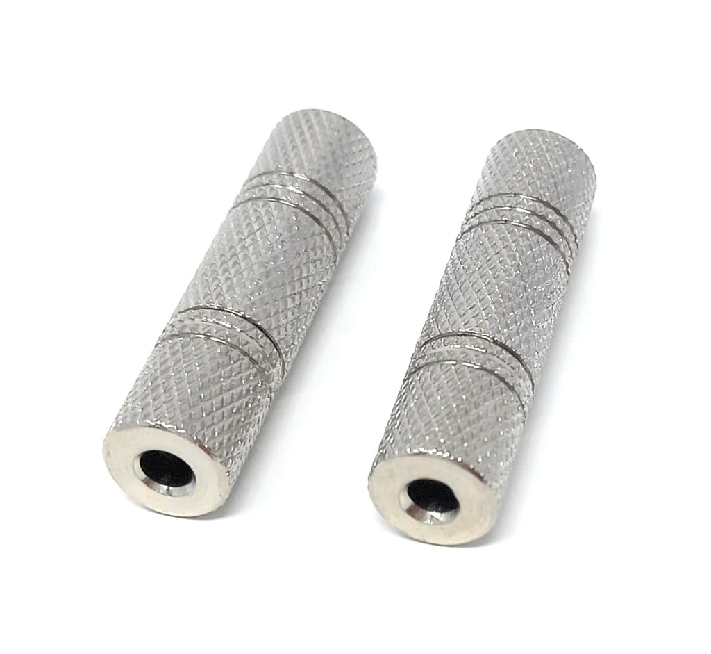 DRUT 3.5mm to 3.5mm MONO Jack Coupler Joiner Adapter (not Stereo)