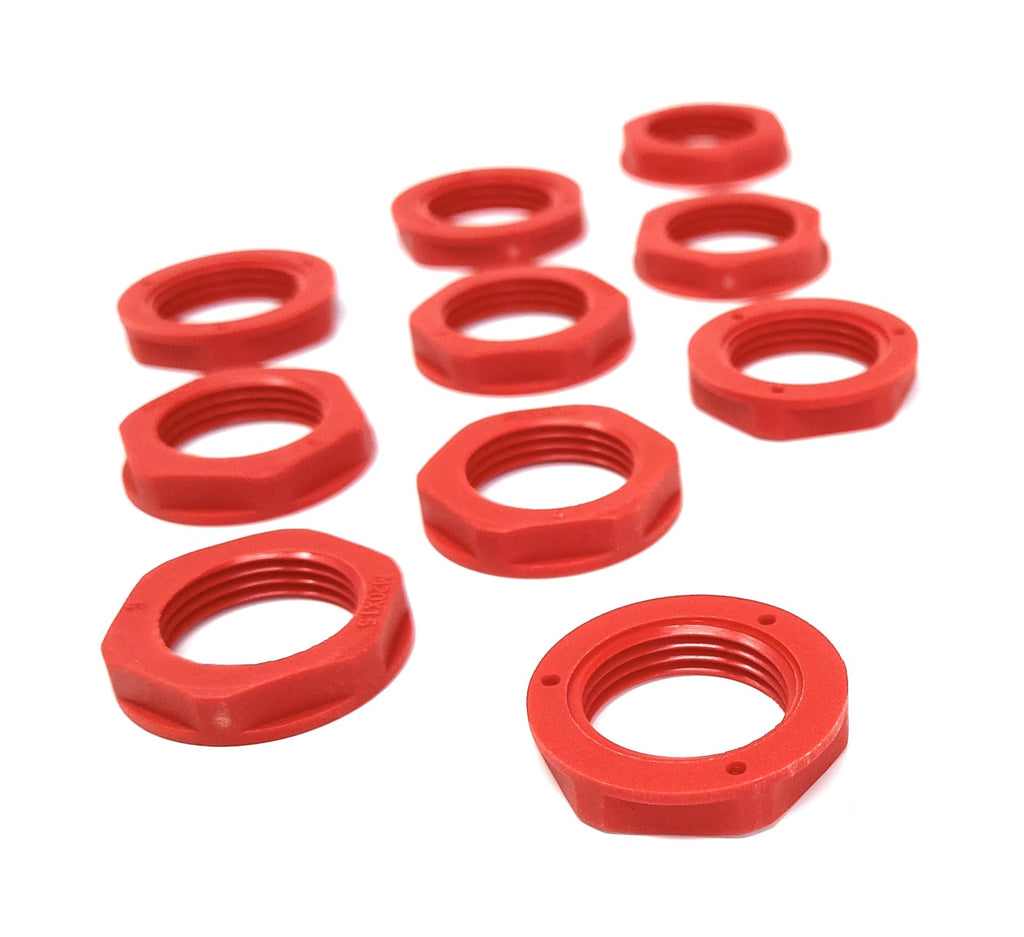 M20 20mm Nylon Locknut (Polyamide), Pack of 10 – Durable, Lightweight Fastening Solution