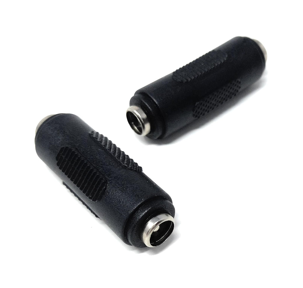 DRUT 5.5mm x 2.1mm DC Power Coupler Female to Female Gender Changer Adapter CCTV, LEDS Lights, Music Instruments Cable Adapter