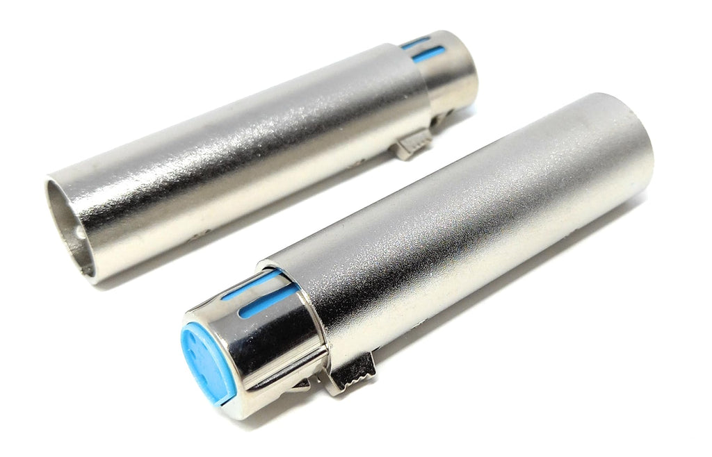 DRUT XLR 3-Pin Male to 5-Pin Female DMX Adapter – Audio, Video, Stage Light Converter, Joiner, Extender