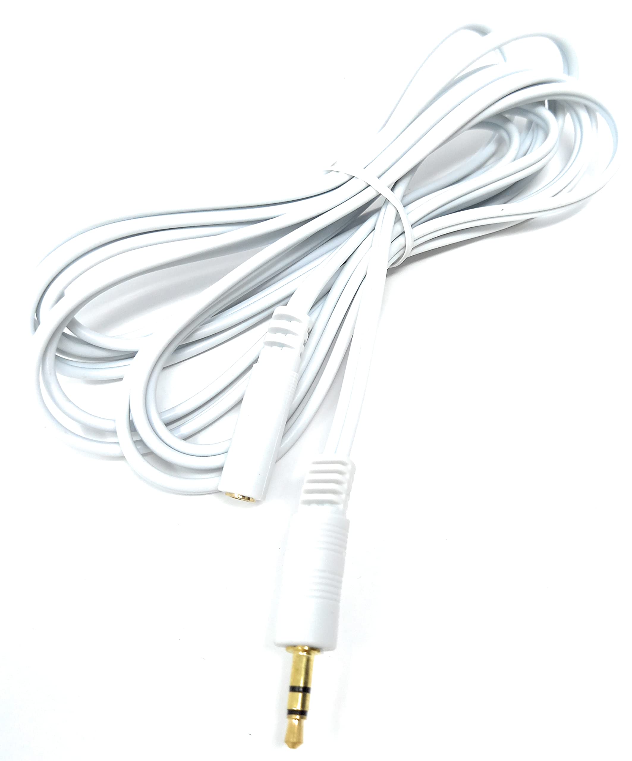 DRUT 3.5mm to 3.5mm Stereo Audio Extension Cable Lead Male to Female Gold Connectors