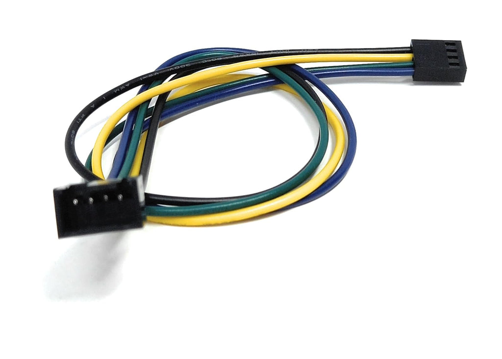 DRUT 30cm PWM Fan Extension Cable, 4-pin Male to Female for Computer Cooling Fans