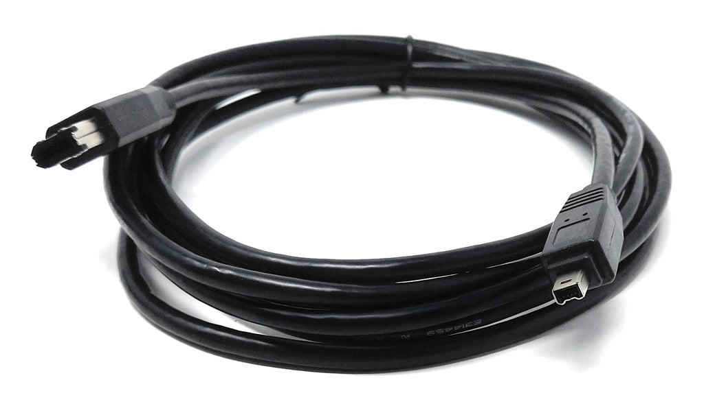 DRUT Firewire 6 Pin to 4 Pin Male Cable (400 IEEE 1394) Lead for Connecting Digital Camera, Camcorders to a PC or Laptop