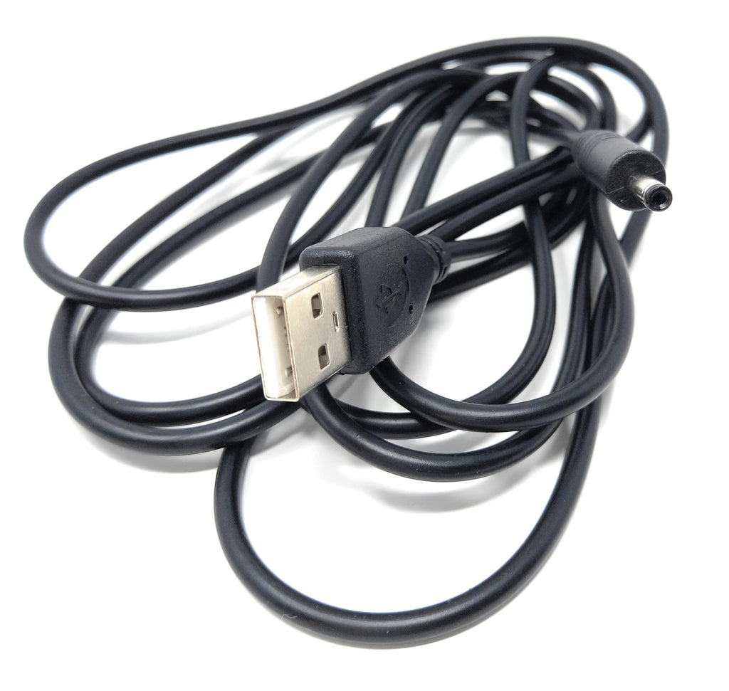 DRUT USB to 2.1mm x 5.5mm 2.0 5v 2A 2000mA DC Power Cable