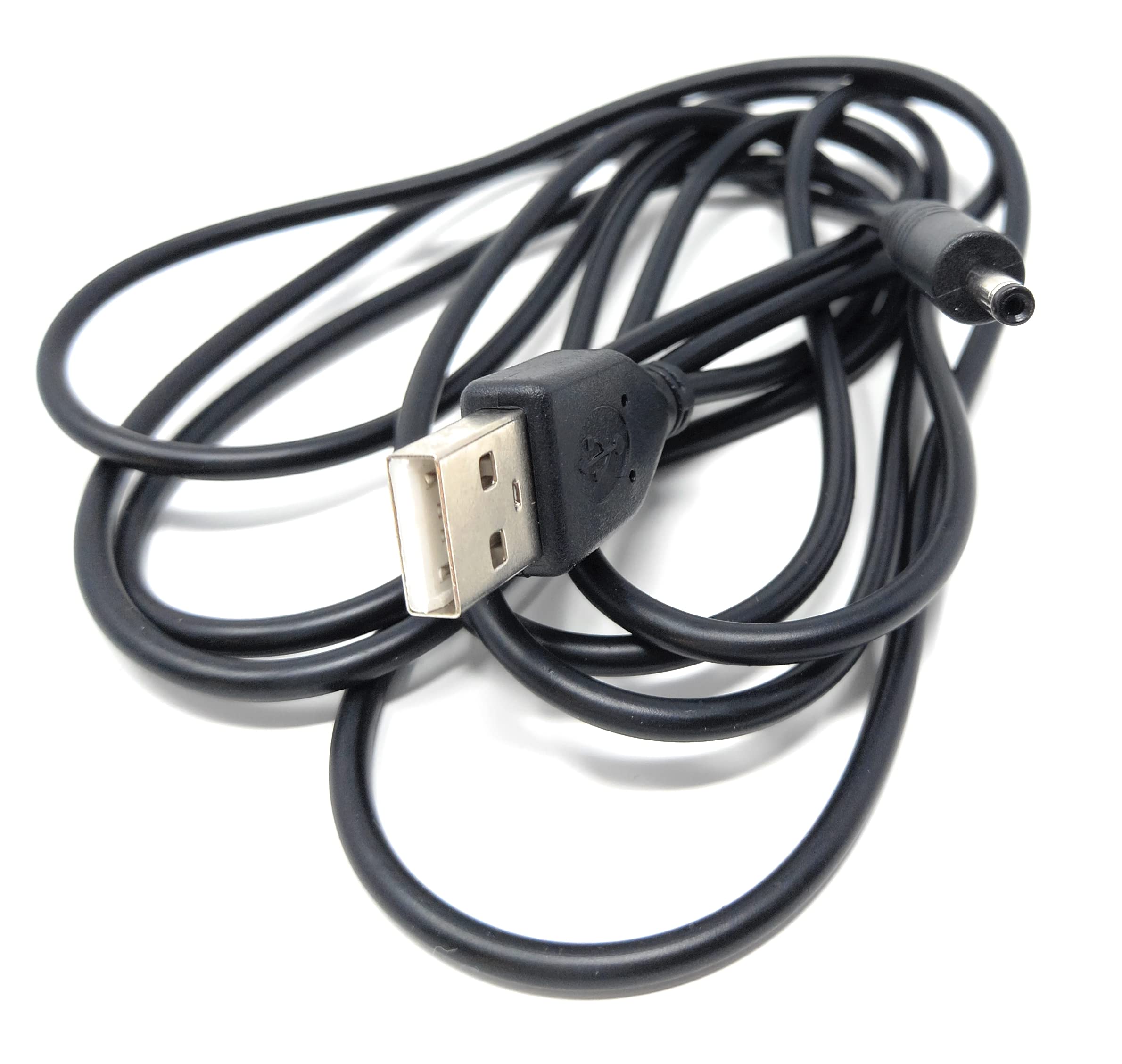 DRUT USB to 2.1mm x 5.5mm 2.0 5v 2A 2000mA DC Power Cable
