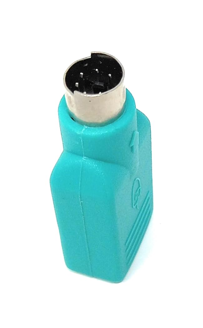 DRUT USB A Jack to Mini DIN 6 Pin male Adapter (USB to PS/2)