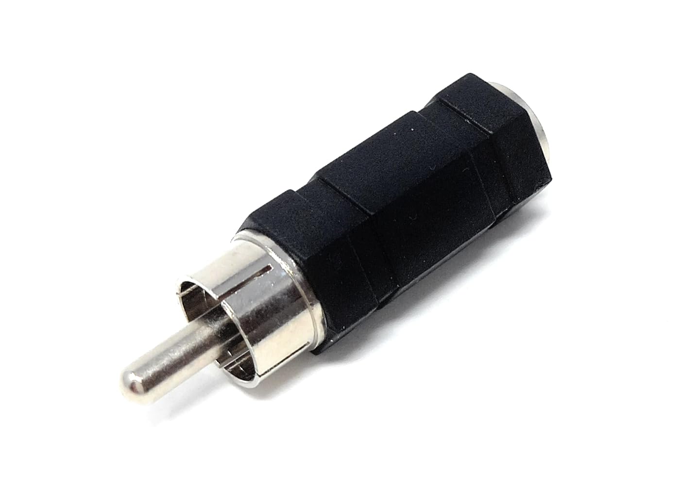 DRUT 3.5mm Mono Jack Socket to RCA Phono Socket Plug Audio Cable Lead Adapter
