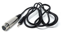 DRUT 3.5mm Mono AUX Jack to XLR Female Socket Microphone Lead Cable