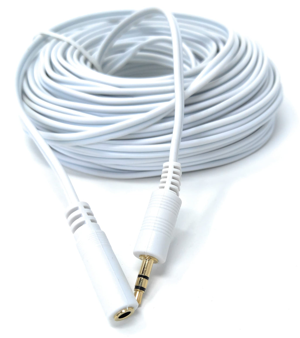 DRUT 3.5mm to 3.5mm Stereo Audio Extension Cable Lead Male to Female Gold Connectors
