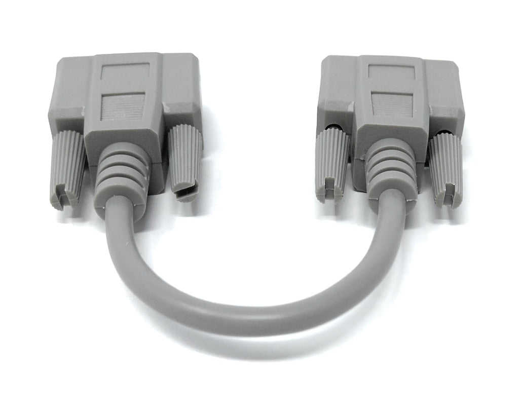 D9 Male to HD15 Female VGA SVGA (9 Pin to 15 Pin) Serial Cable Adapter Converter 20cm