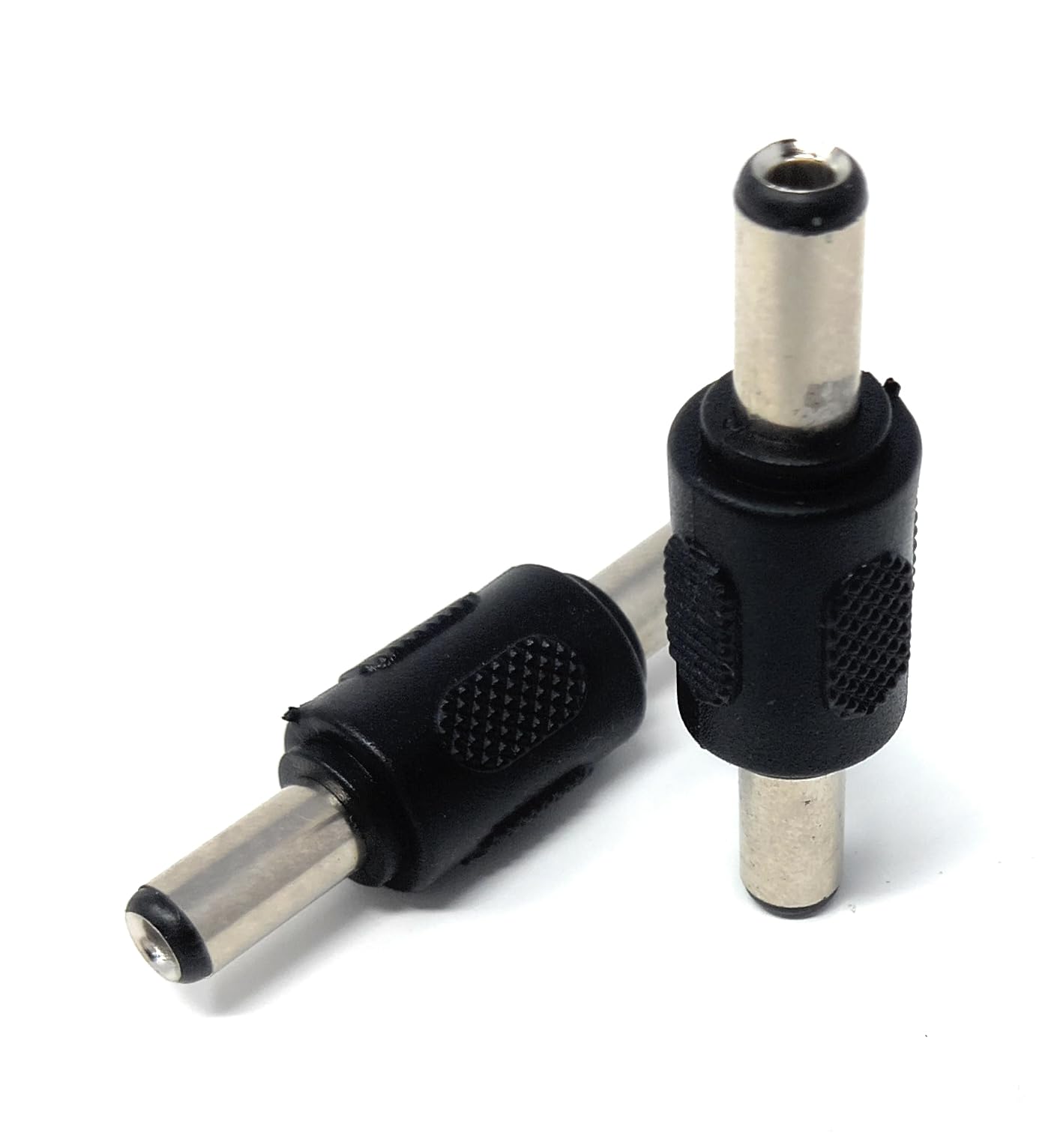 DRUT 5.5mm x 2.5mm DC Power Coupler Male to Male Plugs Gender Changer Cable Adapter