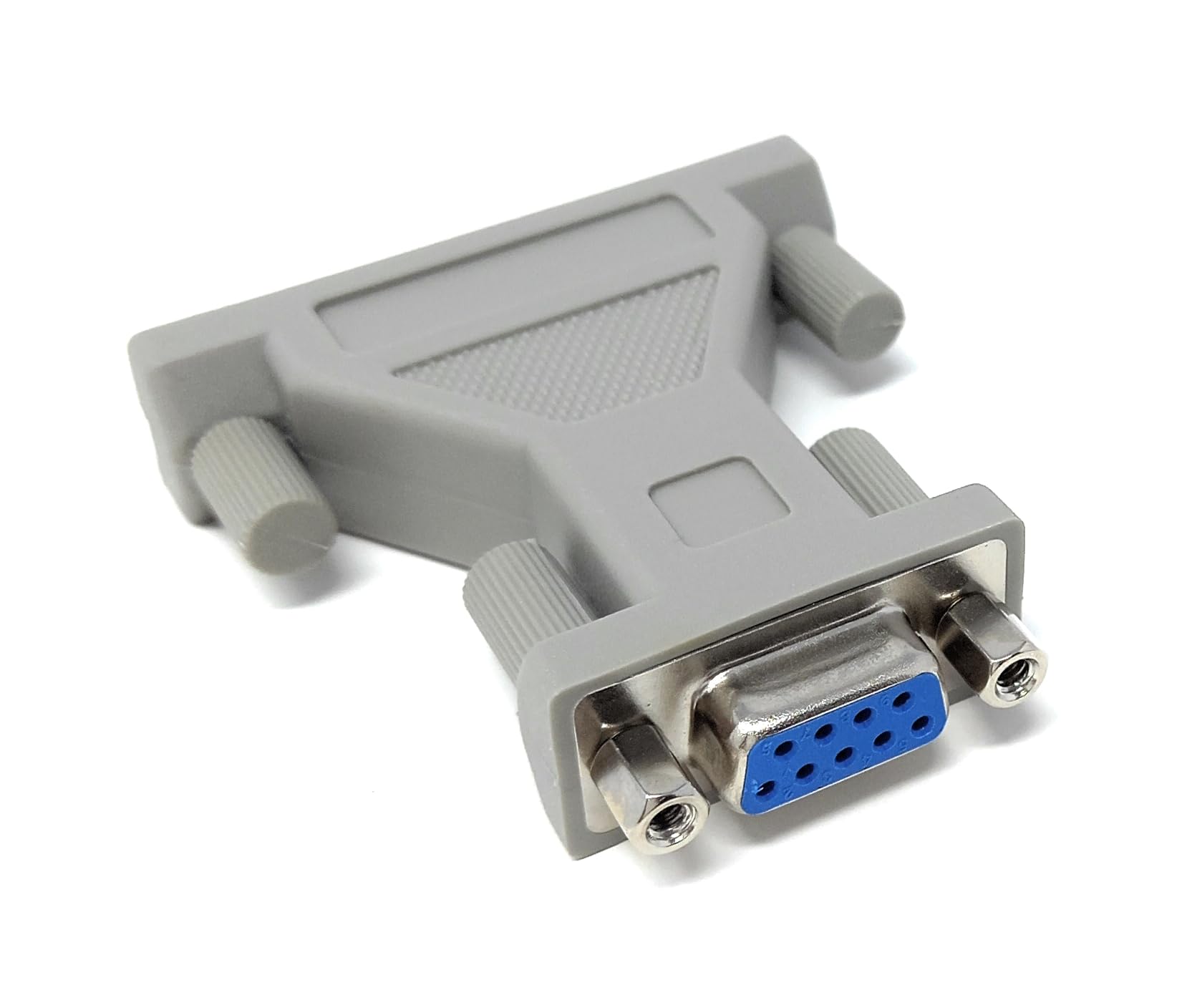 DRUT D9 Female to D25 Female Serial Adapter – 9-Pin to 25-Pin DB Connector, Fully Wired for RS-232 Devices