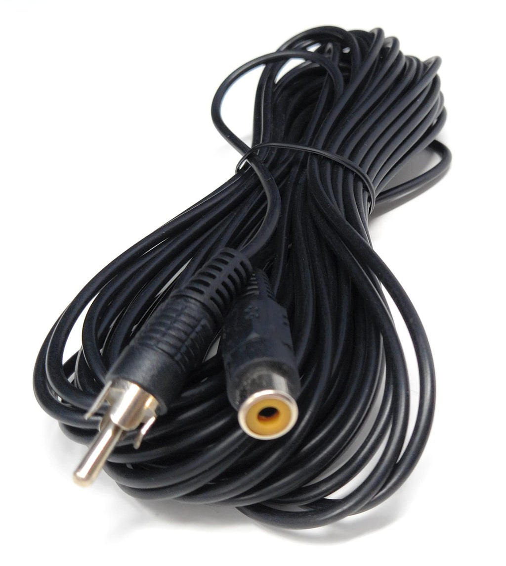 DRUT RCA to RCA Socket Mono Single Phono Extension Cable HI-FI/TV Audio Video Lead Cord
