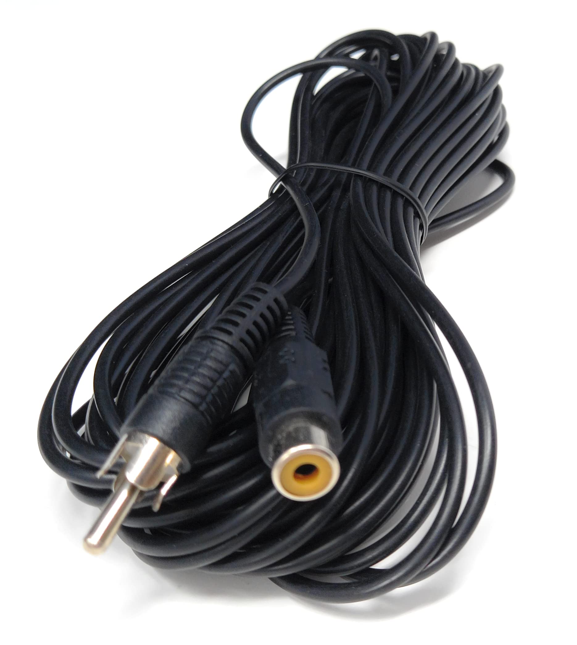 DRUT RCA to RCA Socket Mono Single Phono Extension Cable HI-FI/TV Audio Video Lead Cord