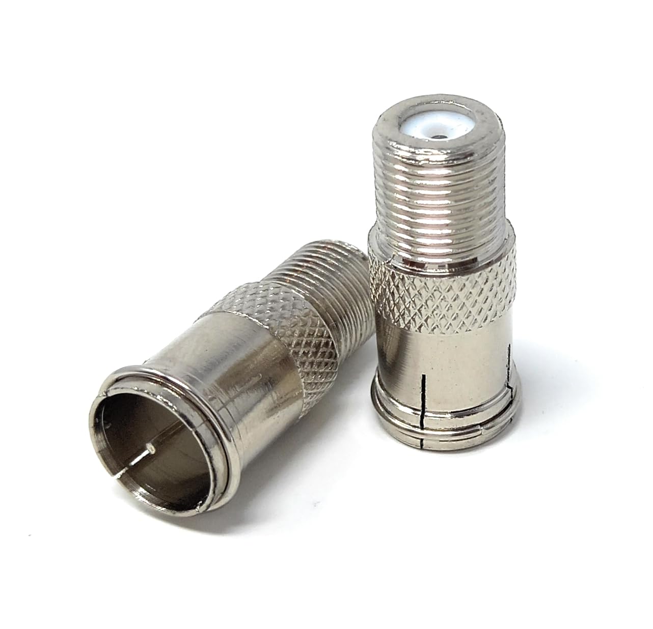 DRUT F-Type Male to F-Type Female Coax Antenna Cable Adapter