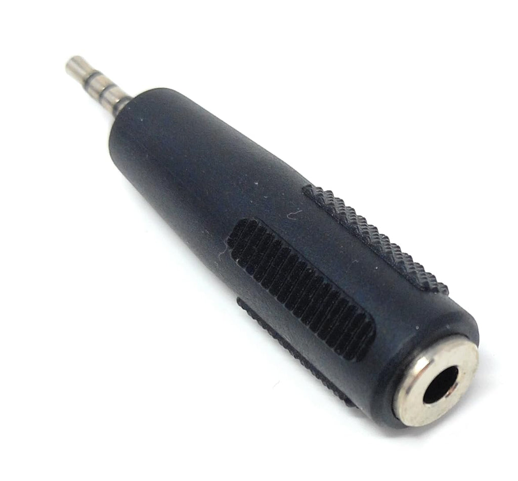 DRUT 2.5mm 4 Pole Mini Jack to 3.5mm 4 Pole Socket Audio Video Cable Adapter