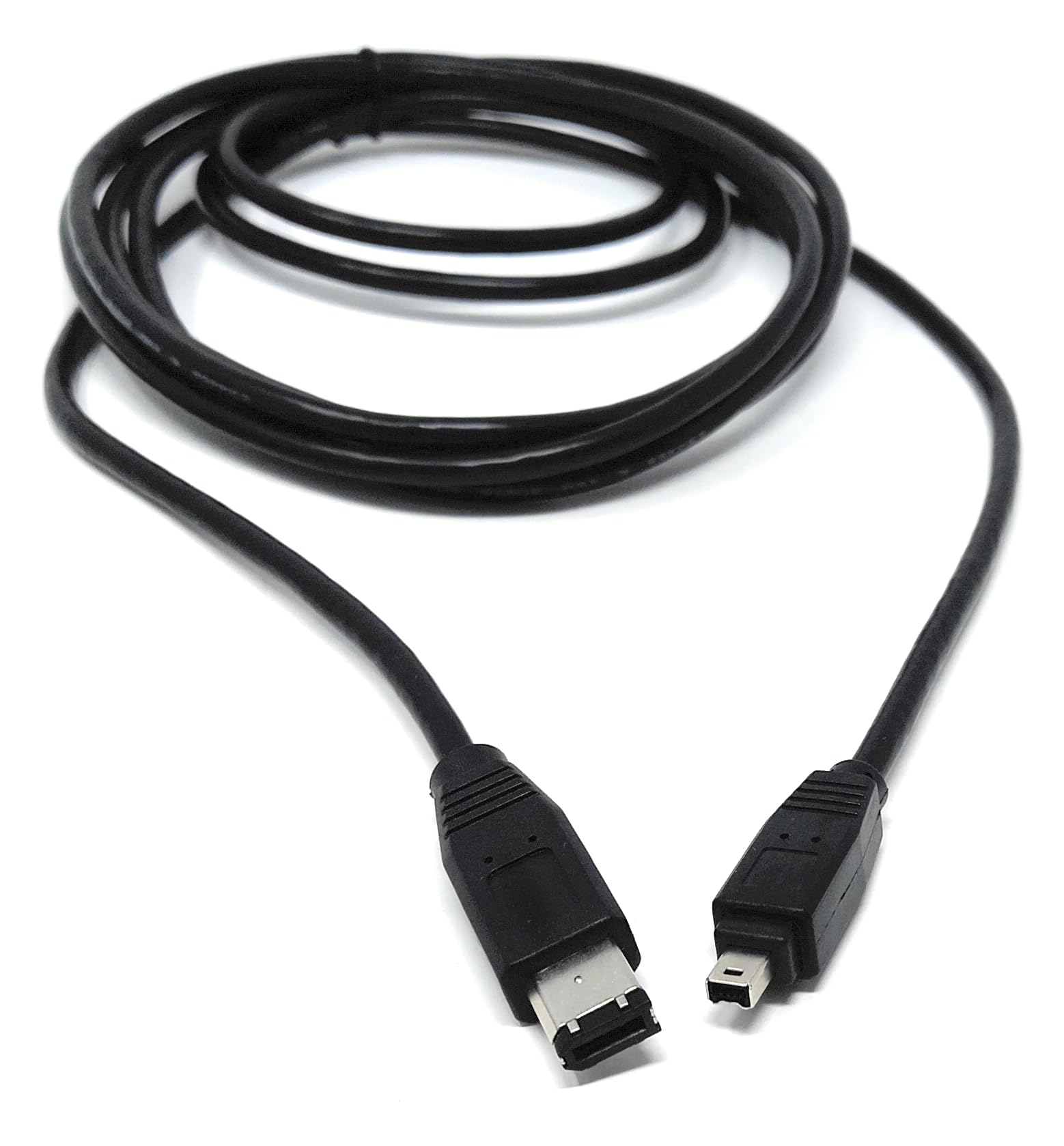 DRUT Firewire 6 Pin to 4 Pin Male Cable (400 IEEE 1394) Lead for Connecting Digital Camera, Camcorders to a PC or Laptop