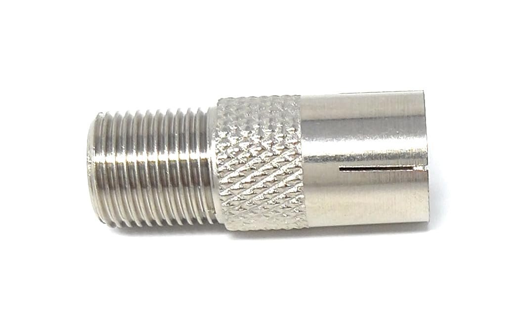 DRUT F Type Connector Socket to TV RF Socket Coax Aerial Antenna Female to Female Cable Adapter