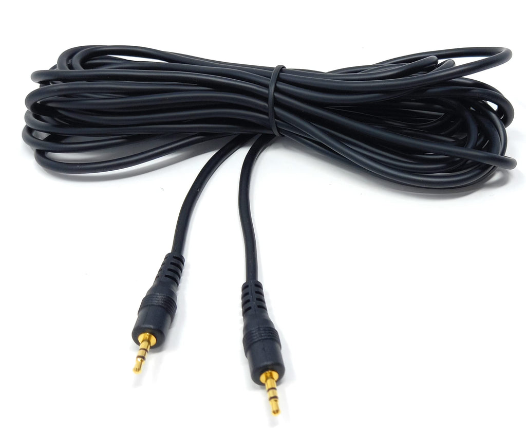 DRUT 2.5mm Jack to 2.5mm Jack Stereo Audio Cable Lead, Gold Connectors