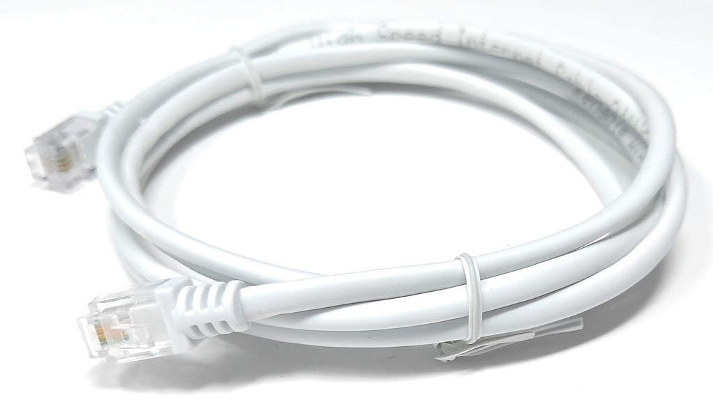 RJ11 to RJ11 ADSL 2 High Speed Broadband Modem Telephone Cable Transmits Data Up to 100 Mbits/sec, 26 AWG Supports Analogue or Digital (DSL/ISDN) Applications