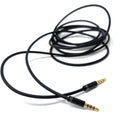 DRUT 3.5mm 4 Pole Audio Cable TRRS Aux Male to Male Lead Jack to Jack Stereo Cord Compatible with Microphone Headphone Headset Earphone Speaker Phone Laptop PC TV Car Mp3 Game Console