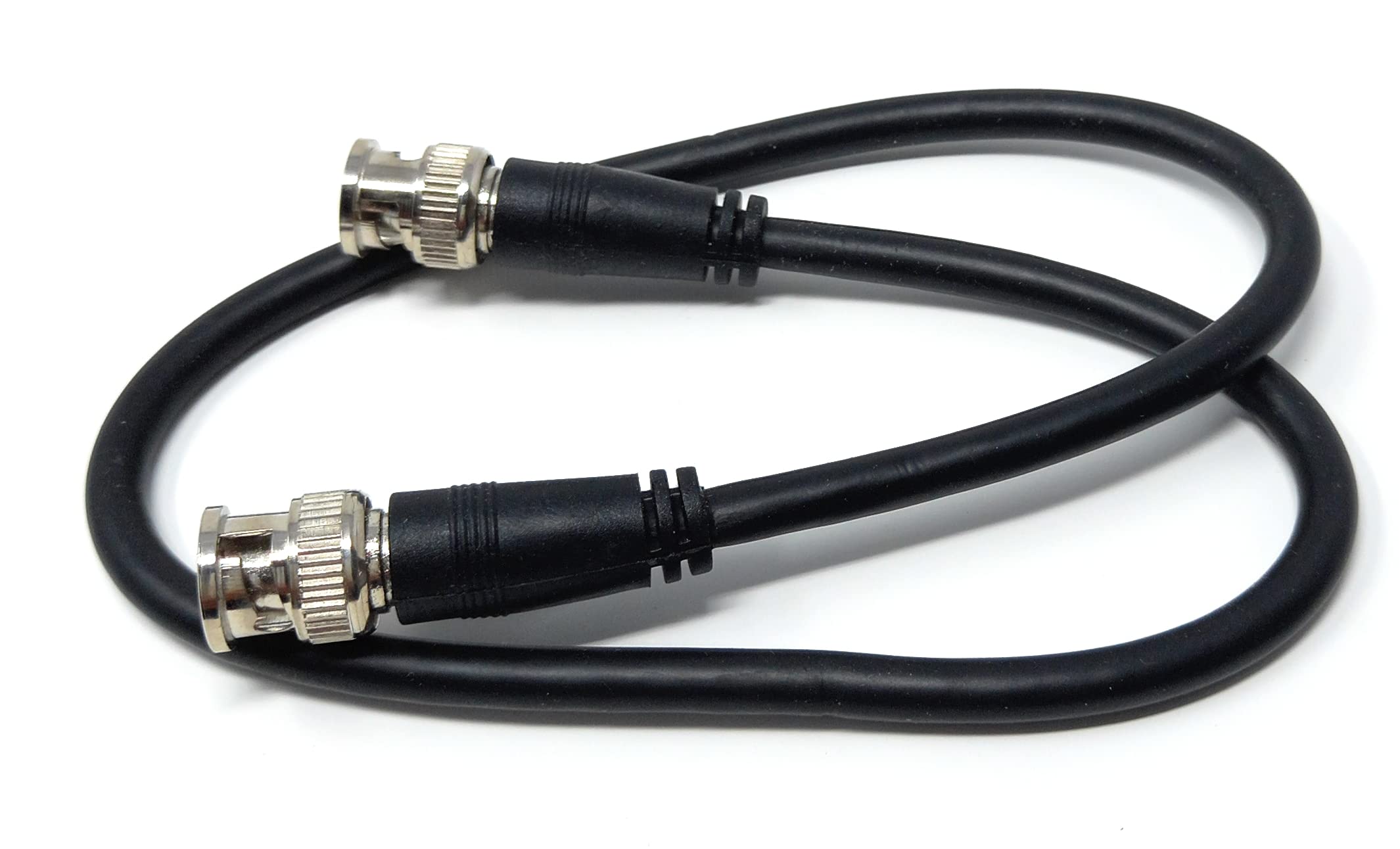 DRUT BNC to BNC Cable Lead, Coaxial RG59/RG59U 75ohm for CCTV Video Camera, Male to Male Plugs