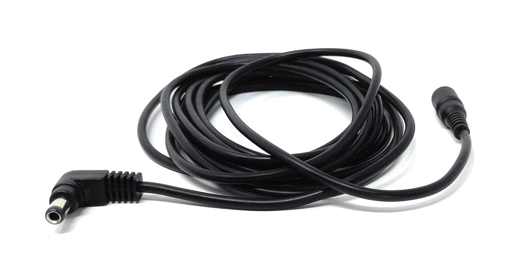 Right Angled 5.5mm x 2.5mm DC Power Extension Cable – Male to Female Adapter for CCTV, LED Signs, Solar-Powered Devices, and More