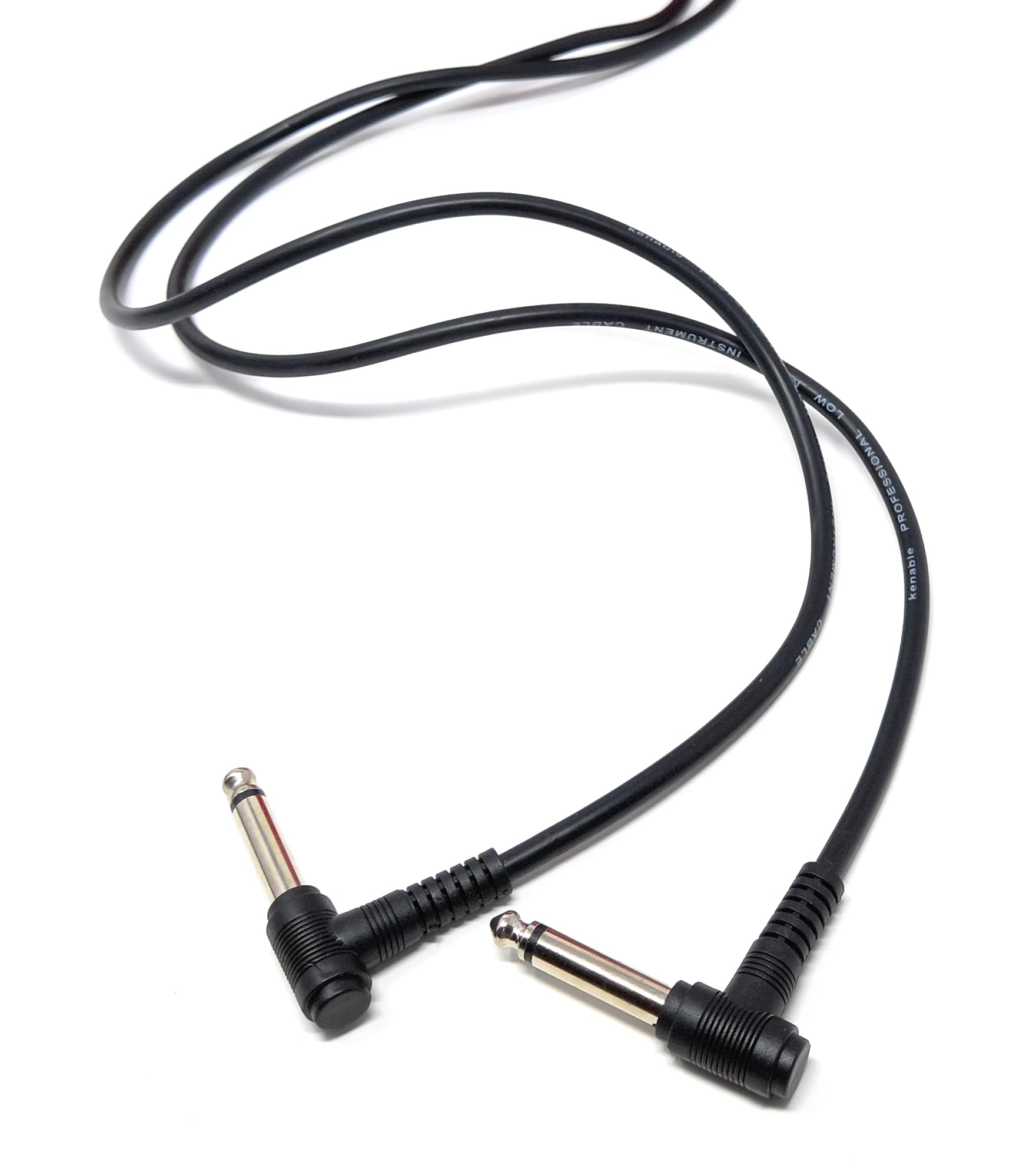 DRUT 6.35mm 1/4" TS Mono Jack to Jack Plug Lead for Guitar, Amplifiers, Music Instruments, Speakers, Microphone Cable