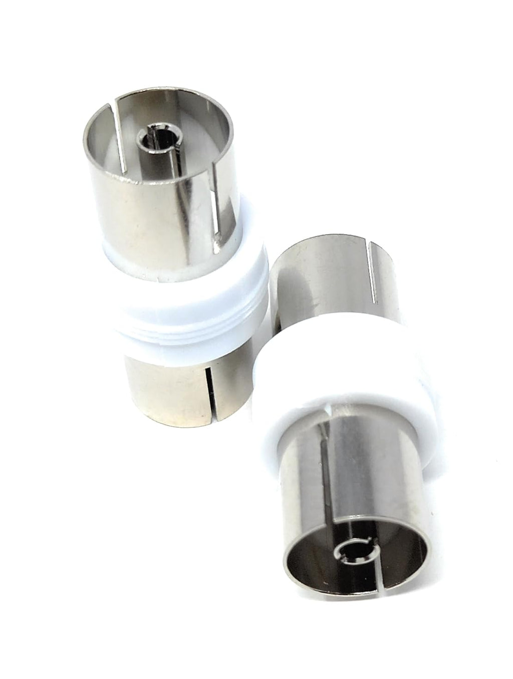 DRUT TV Aerial RF Lead Coupler Female to Female Socket Coaxial Connector, Coaxial Cable Adapter, Gender Changer