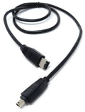 DRUT Firewire 6 Pin to 4 Pin Male Cable (400 IEEE 1394) Lead for Connecting Digital Camera, Camcorders to a PC or Laptop