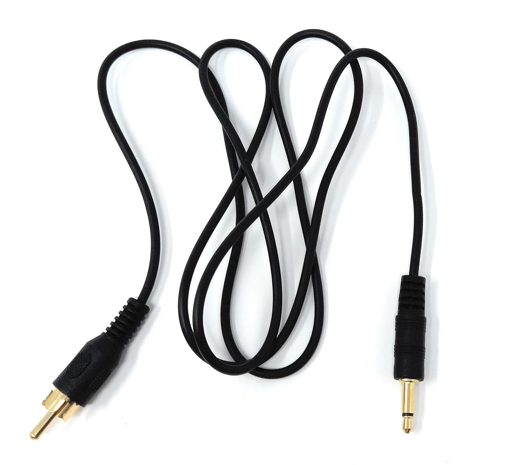 DRUT 3.5mm Mono Jack Plug To RCA Phono Single Plug Lead Cable