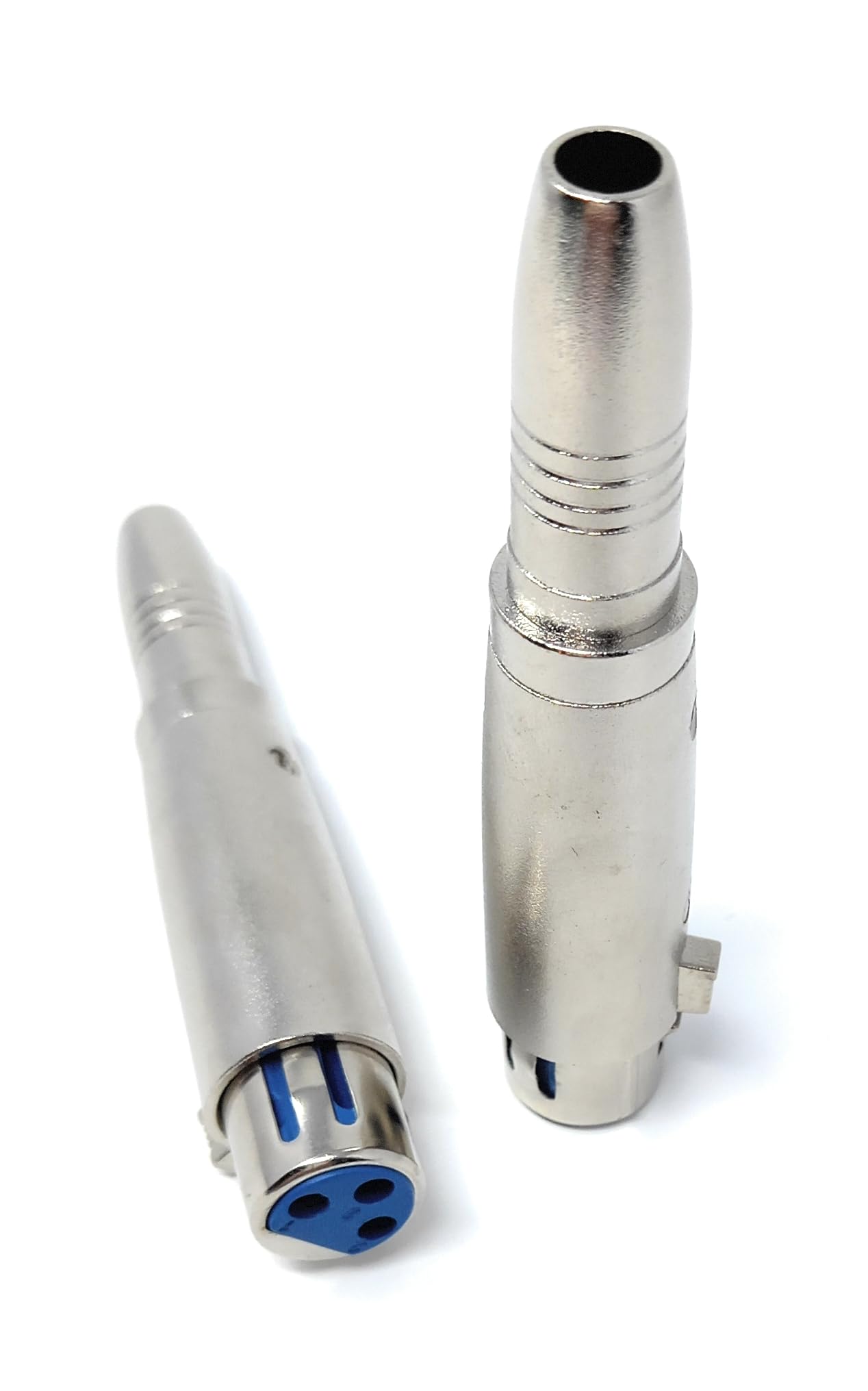 DRUT XLR Female 3 Pins to 6.35mm Mono Jack Socket Cable Microphone Music Instrument Adapter Converter