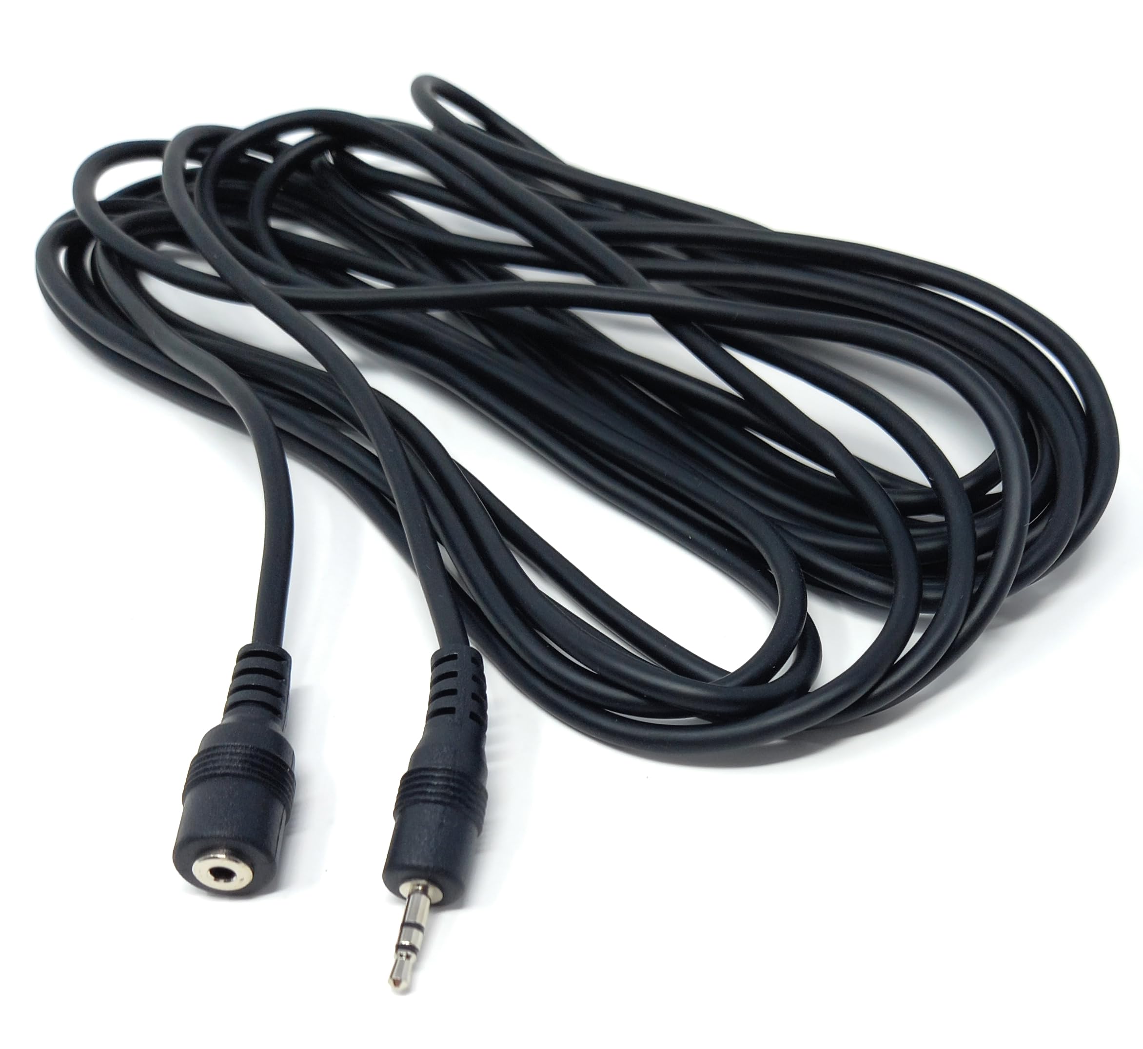 DRUT 2.5mm Stereo Jack Plug to 2.5mm Socket Extension Male to Female Audio Lead Cable Nickel Connectors