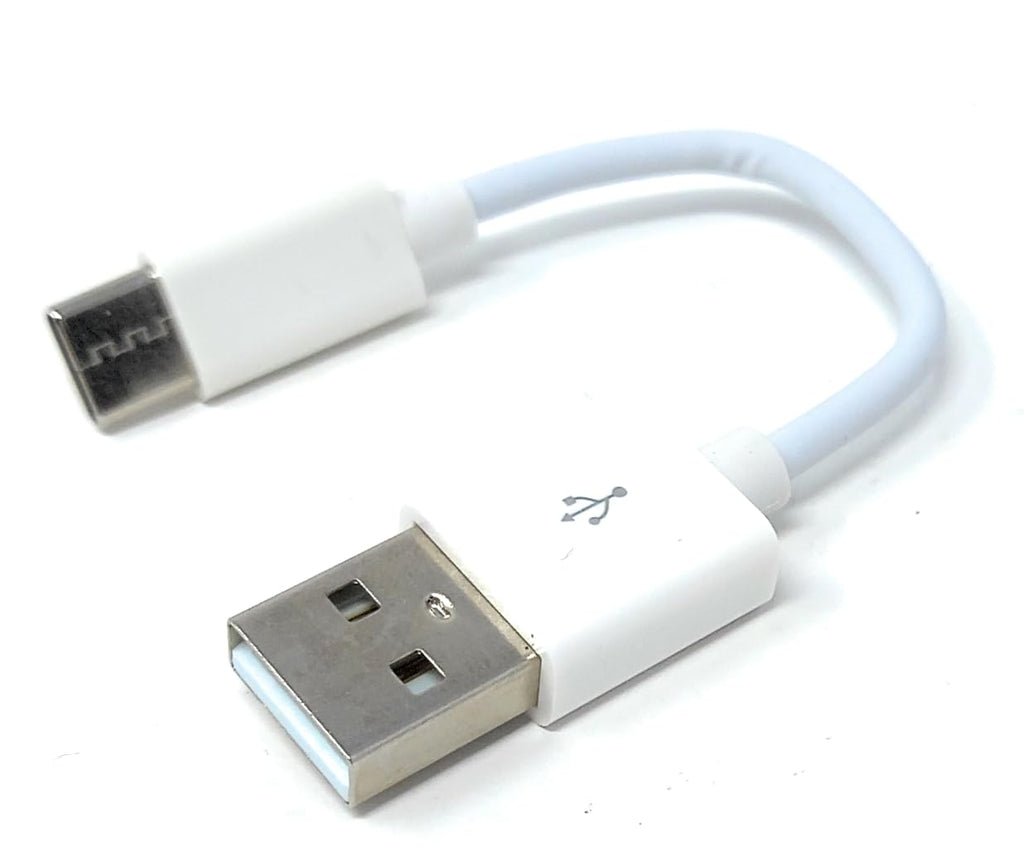 DRUT 15cm USB to USB-C Charging & Data Sync Cable – Compatible with Smartphones, Laptops, Gaming Consoles, Power Banks, and Adapters