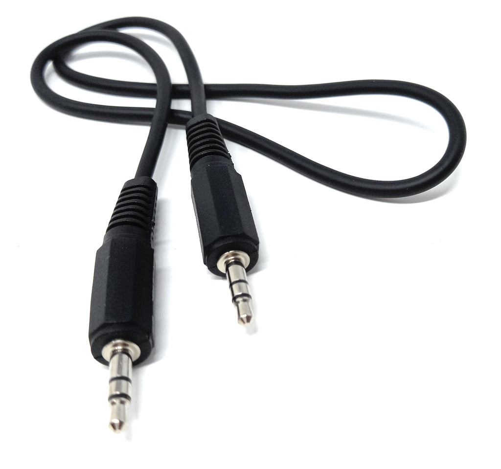 DRUT 3.5mm to 3.5mm Aux Cable Audio Lead Stereo Headphone Mini Jack Male to Male Auxiliary Cord Compatible with Car Audio, TV, PC, Tablet, Laptop, MP3, Speaker